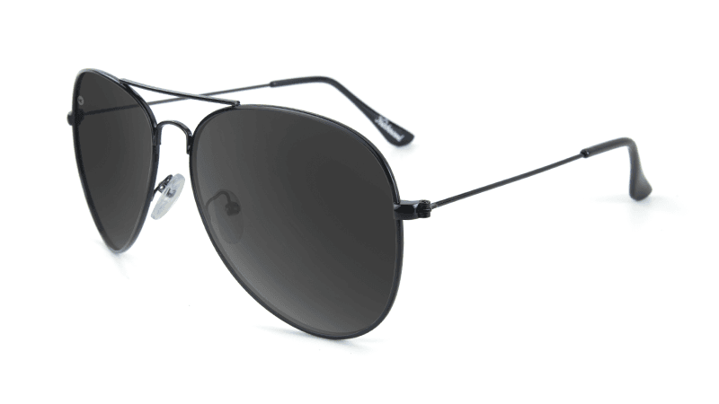 Knockaround Sunglasses | Black / Smoke Mile Highs