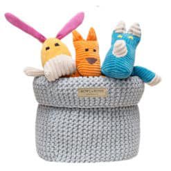 Dog toy baskets and tidies
