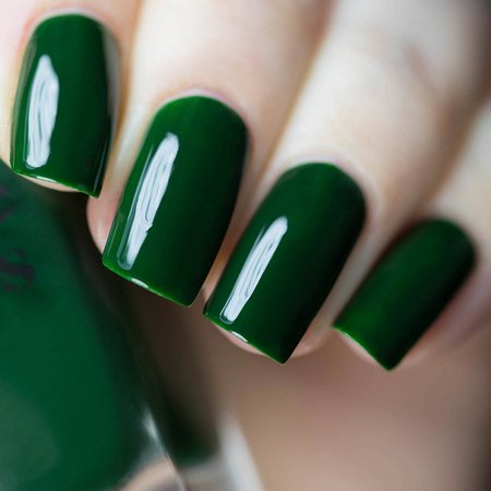 Mckittrick Dark Green Nail Polish Forest Green Nails Creme | Etsy