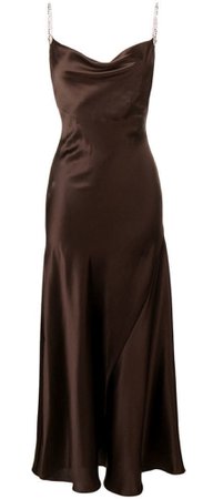 brown gown