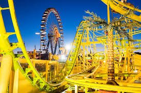 yellow amusement park - Google Search