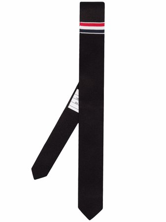 Thom Browne RWB-stripe Silk Tie - Farfetch