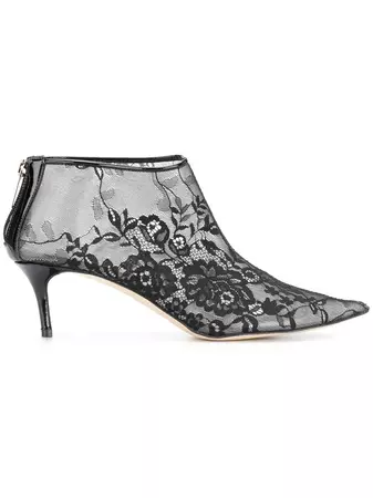 Christopher Kane Plastic Lace Ankle Boot - Farfetch