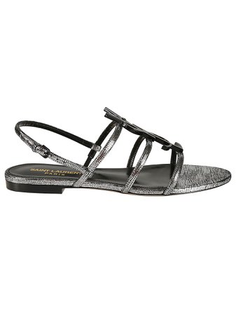 Saint Laurent Strappy Flat Sandals