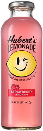 Amazon.com: Hubert's Lemonade Strawberry, 16-Ounce Bottles: Health & Personal Care