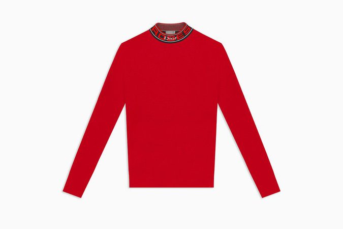 DIOR red sweater