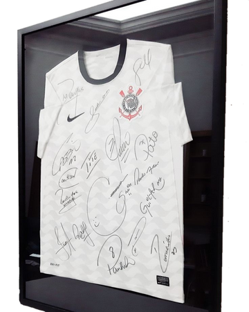 camisa autografada do Corinthians
