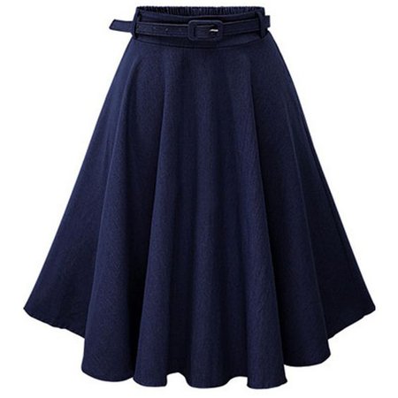 Blue skirt