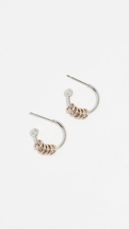 Justine Clenquet Mini Gloria Hoop Earrings | SHOPBOP