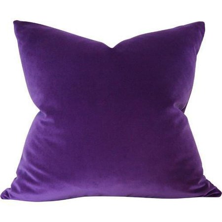 Purple Velvet Designer Pillow Cover – Arianna Belle