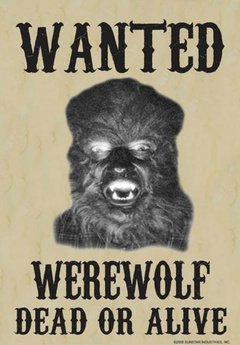 wanted poster werewolf - Google Search