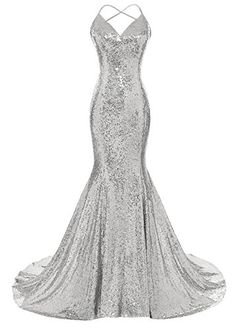 Pinterest | Silver Formal Dress