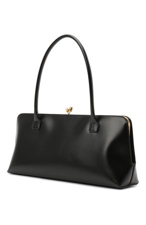 Женская черная сумка goji JIL SANDER — купить за 144500 руб. в интернет-магазине ЦУМ, арт. JSWR852461-WRB00080N