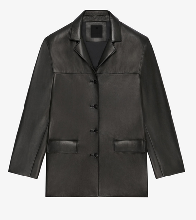 Jacket in shiny leather $5800 | Givenchy
