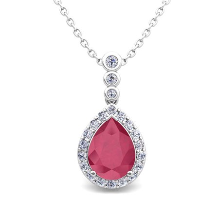 Ruby and Diamond necklace