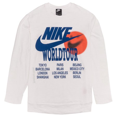 Nike world tour sweatshirt