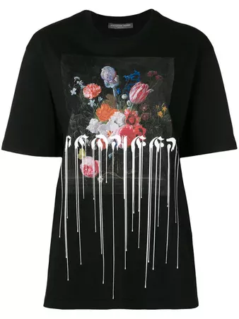 Alexander McQueen Painted Print T-shirt - Farfetch