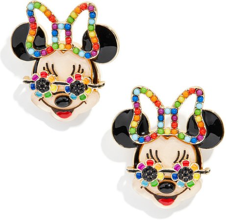 Disney(R) Pride Minnie Mouse Statement Stud Earrings
