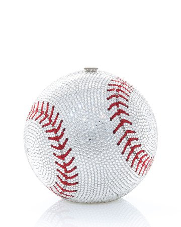 Judith Leiber Couture Sphere Baseball Clutch Bag | Neiman Marcus