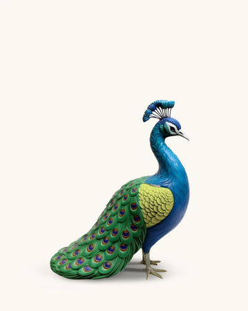 Purse peacock