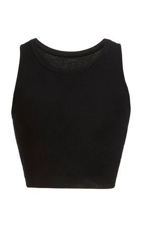 Knit Wool Cropped Tank Top By Chloé | Moda Operandi