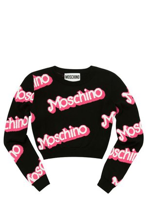 barbie Moschino black sweater