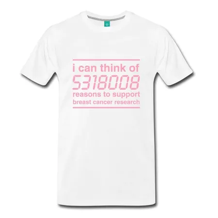 Jzecco Calculator Breast Cancer Awareness Men's T Shirt Printed Men T Shirt Short Sleeve Funny Tee Shirts Man/Boy T Shirt-in T-Shirts from Men's Clothing & Accessories on Aliexpress.com | Alibaba Group