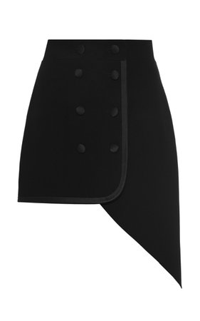 Asymmetric Crepe Skirt by George Keburia | Moda Operandi