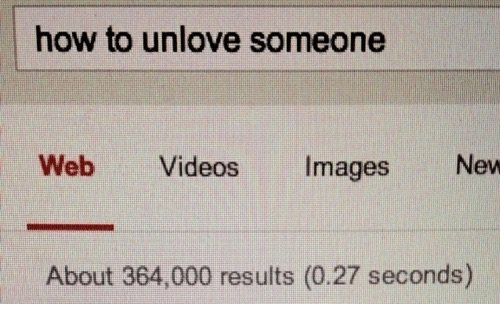 how to unlove someone