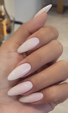 glossy nails