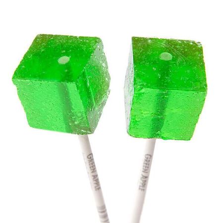 Green Apple cube pops