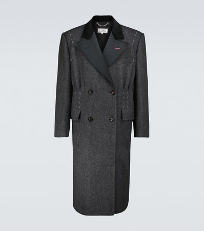 MAISON MARGIELA, Double-breasted wool coat