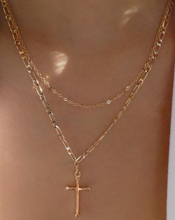 Gold “Cross” Necklace