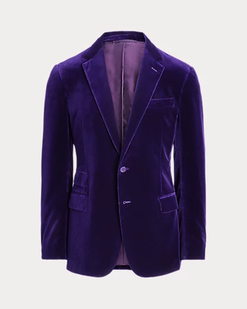 RL purple label blazer