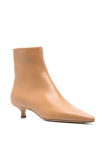 Aeyde Sophie 35mm Leather Ankle Boots - Farfetch