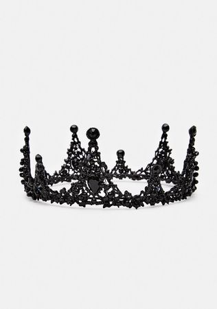 Eva Lady Black Gothic Queen Crown – Dolls Kill