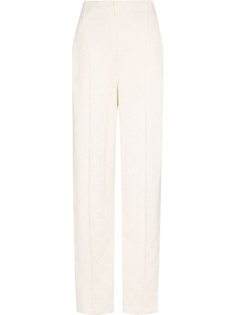 Fendi FF-Karligraphy Tailored Trousers - Farfetch