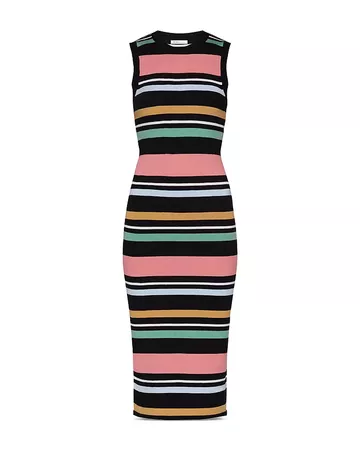 BCBGENERATION Striped Sleeveless Sweater Dress | Bloomingdale's