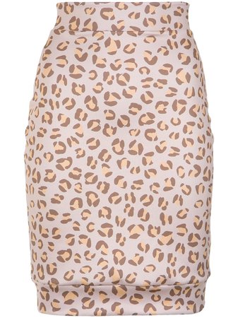 Amir Slama leopard print skirt $115 - Shop SS18 Online - Fast Delivery, Price