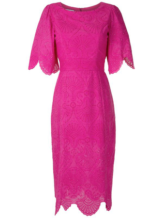 Olympiah Nielle embroidered cocktail dress