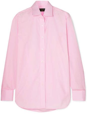 Jermyn Street Cotton-poplin Shirt - Pink