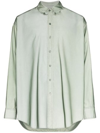 Sies Marjan Anderson Reflective Oversized Shirt M7PR320REFLECTIVE Green | Farfetch