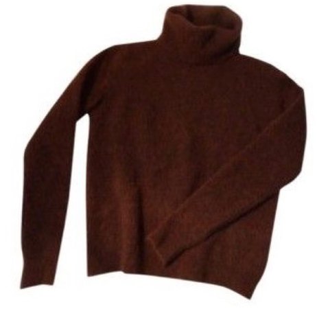 brown red turtleneck sweater