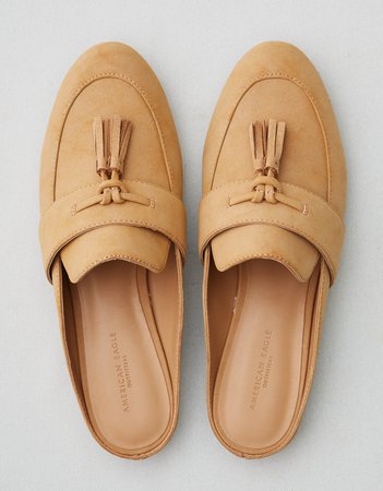 AEO Loafer Mule, Tan | American Eagle Outfitters