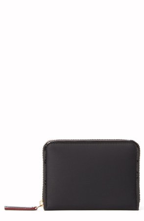 Mini Gramercy Zip Leather Wallet