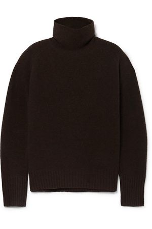 Nili Lotan | Mariah brushed cashmere-blend turtleneck sweater | NET-A-PORTER.COM