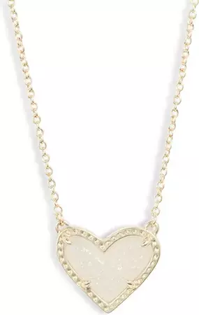 Kendra Scott Ari Heart Pendant Necklace | Nordstrom