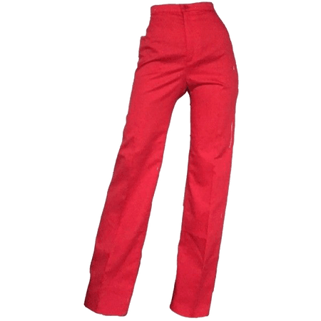 dress 90s red pants