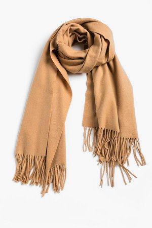 Large Wool Cashmere Scarf – Genuine People