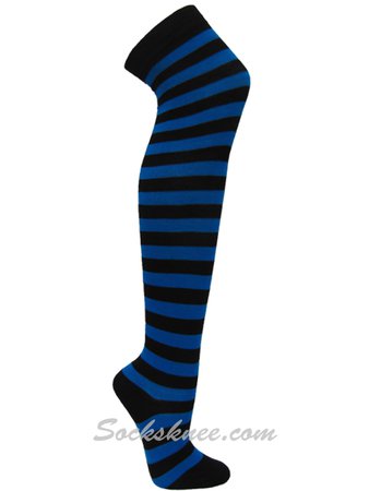 blue and black striped socks - Google Search